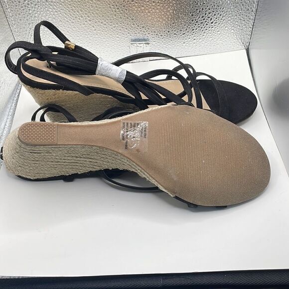 Just Fab Brand New “Watch Me Strut” Strappy Wedges (Size: 10) - Picture 9 of 11